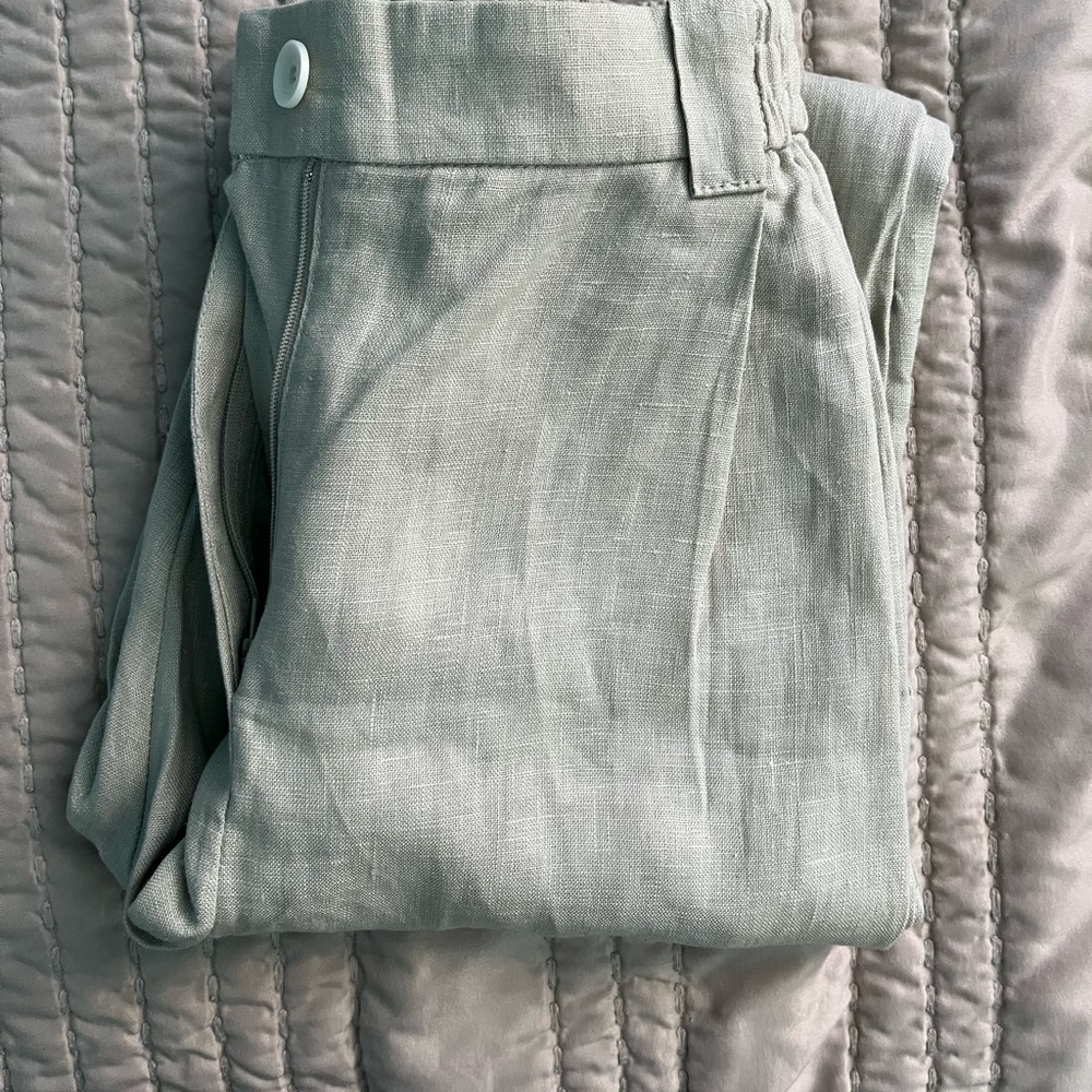 Mango Linen Pants